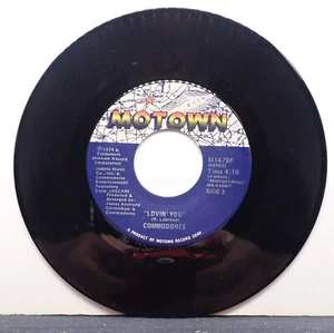 Commodores - Lovin' You & Wonderland - Motown 45 RPM  1979 - Imagen 1 de 2
