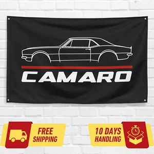For Chevrolet Camaro 1967 Car Enthusiast 3x5 ft Flag Birthday Gift Banner - Picture 1 of 2