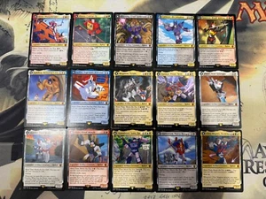 MTG Transformers Set Commander EDH Double Sided - Picture 1 of 16