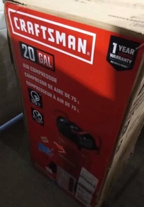 CRAFTSMAN 20 Gallons Portable 175 PSI Vertical Air Compressor CM-0232043 - Picture 1 of 4