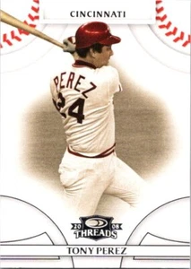 2008 Donruss Threads #20 Tony Perez - Picture 1 of 2
