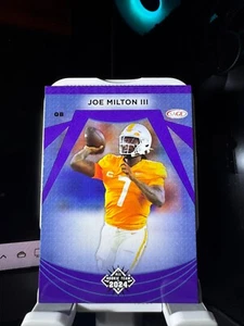 2024 Sage Joe Milton III All Rookie Team Purple #119 Tennessee Volunteers - Bild 1 von 2