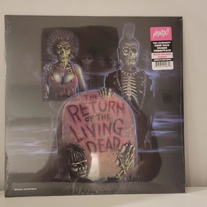 Return Of The Living Dead Soundtrack/Exclusive Brain Lp/Zombie/Horror/Gore/OOP - Picture 1 of 6
