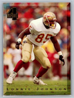# 108 Lonnie Johnson Buffalo Bills 1994 Classic Four Sport - Image 1 of 2