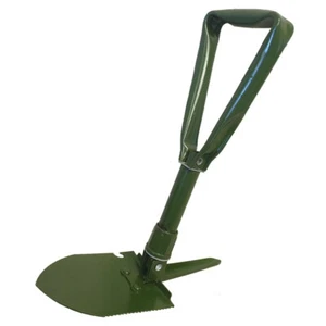 Camping Ulitity Portable Folding Shovel Compact Pick with Carry Pouch Travellers - Picture 1 of 3