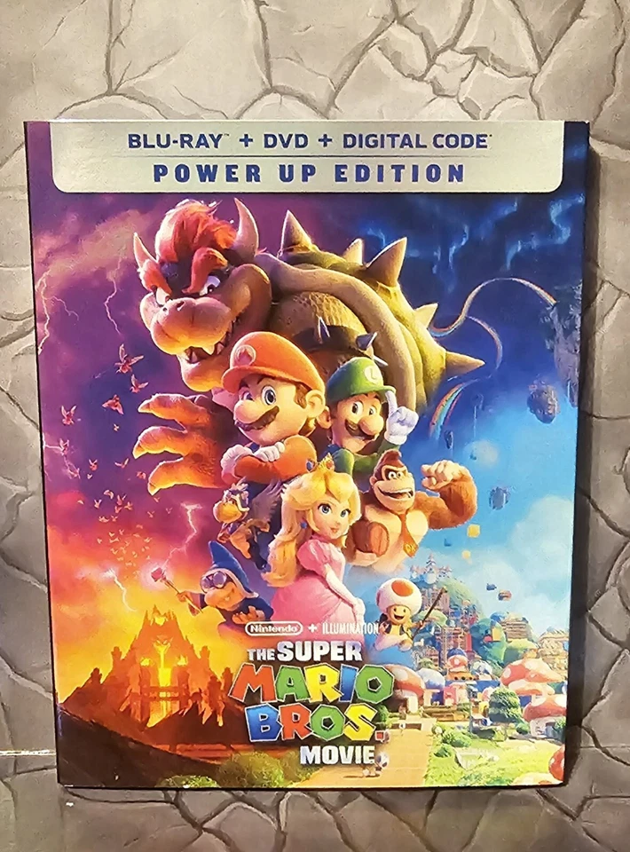 Super Mario Bros Movie Blu-ray & DVD only ... (No Digital Code)  - Image 1 of 1