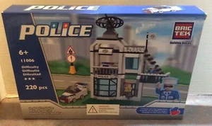 Bric Tek Small Police Station Blocks Set - 11006 - 220 Pieces - NEWm - Picture 1 of 5