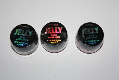 Rimmel London Jelly Blush #002 Cherry Popper Lot Of 3 Sealed - Image 1 of 2
