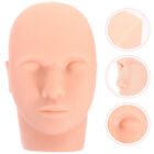 Modèle de tête en PVC pour extension de cils et pratique du maquillage