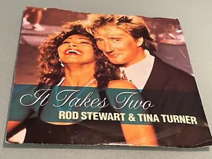 Rod Stewart & Tina Turner - It Takes Two - Hot Legs - Vinyl Record 7" Single - Picture 1 of 5