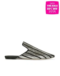 RRP€1041 SANAYI 313 Mule Shoes US6 UK3 EU36 Gold Metallic Made in Italy - Picture 1 of 9