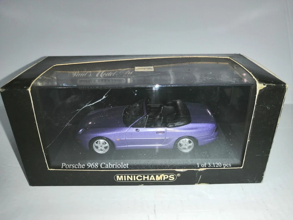 PORSCHE 968 CABRIOLET 1994 400 062331 MINICHAMPS SCALA 1/43 - Immagine 1 di 3