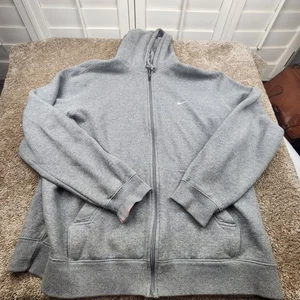 Nike Athletic Dept. Sudadera con capucha gris cremallera completa para hombre XXL - Imagen 1 de 6