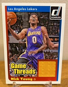Nick Young 2014-15 Donruss - Game Threads GW Jersey Card - Bild 1 von 2