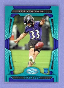 2025 Panini Certified Tyler Loop Purple  1/75 #175 Rookie Baltimore Ravens - Picture 1 of 2