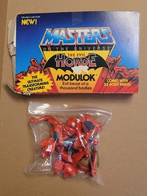 De colección Masters Of The Universe MODULOK The Evil Horde MOTU 1985 Contenido Sellado Foto 1 de 4
