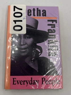 Aretha Franklin – Everyday People [Cassette Single, 1991, Arista] Soul R&B. New - Image 1 of 4