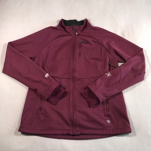 Giacca Mountain Hardwear Donna XL Windstopper Soft Shell Foderata in Pile Marrone - Foto 1 di 13