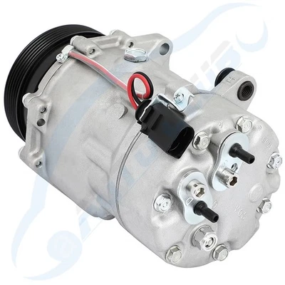 A/C Compressor &Clutch For Volkswagen Jetta Golf Beetle 1.8L 1.9L 2.0L 2001-05 - Image 1 of 4