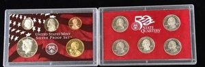 2003-S SILVER 10 Coin Proof Set ORIGINAL w/Box and COA - Picture 1 of 4