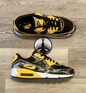 Nike Air Max 90 PRM « Camo Pack - Noir Université Or » IF1721-001 Homme 9,5 - Photo 1 sur 12