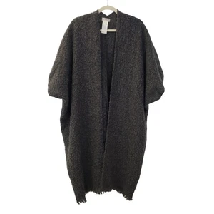 Free People Wool Blend Weekend Boucle Kimono Cardigan Sweater - Picture 1 of 6