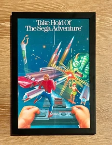 Sega Master System Promo Poster - 8x12 Poster Re-print - Free Shipping - Picture 1 of 2