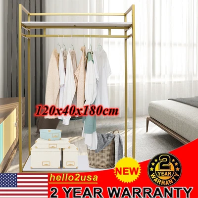 Armario de Ropa Almacenamiento Perchero Estante Organizador Percha Ligero Foto 1 de 4