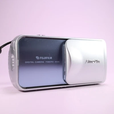 Fujifilm Digital Camera FinePix A605 3.1MP Silver Tested - Image 1 of 4