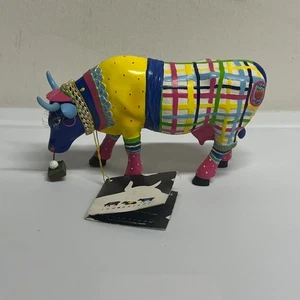 Cow Parade Miss Udder Putter Golfkuh #7702 Team Atlanta Resin Figur - Bild 1 von 9