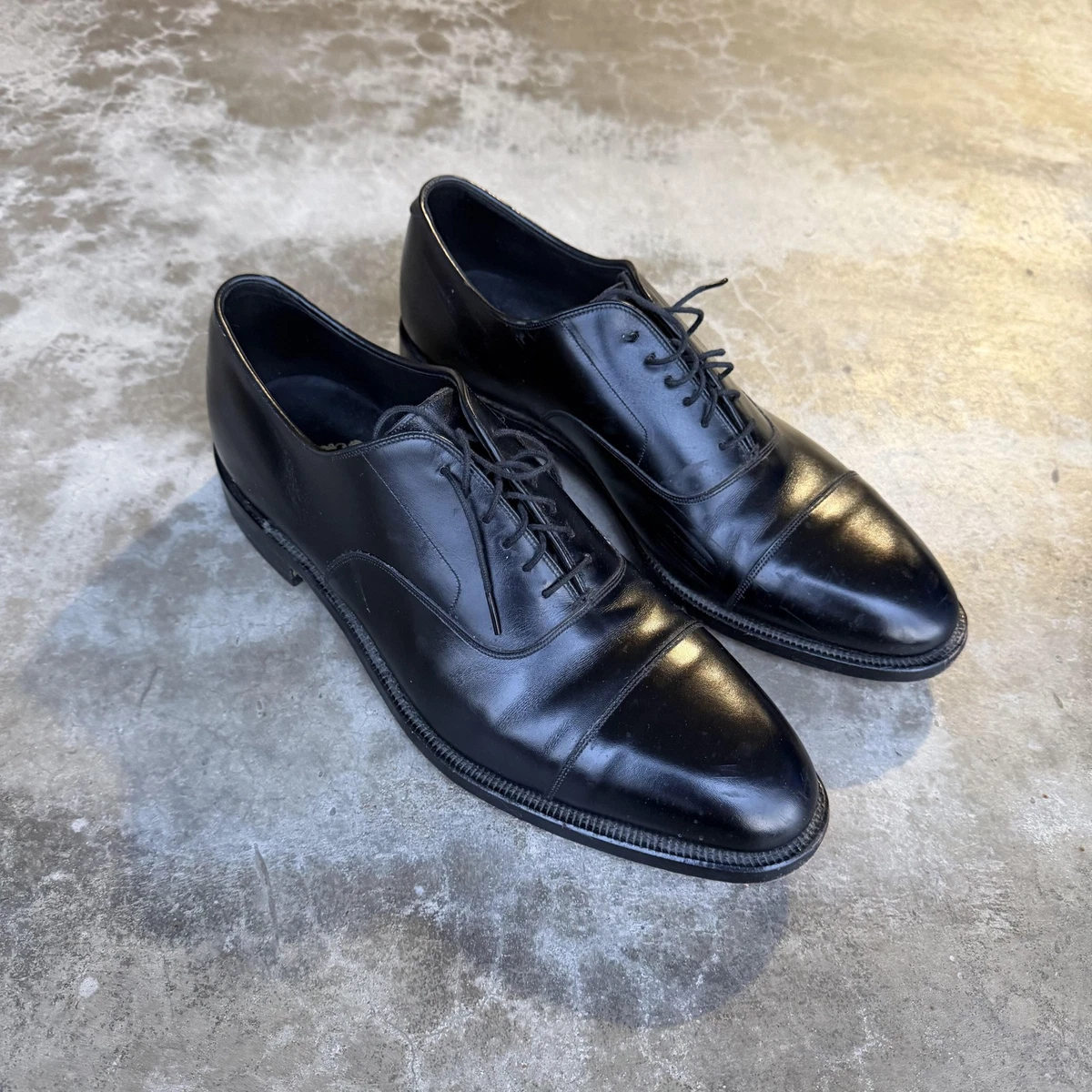 靴 70s J&M Aristocraft Spade sole Spectator 70s J&M Aristocraft Spade sole Spectator Johnston Murphy Crown