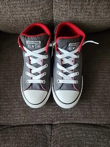 New Without Box Converse Junior 651724F CTAS Axel Mid Thunder/Stor Size 4 - Picture 1 of 13