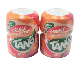Tang 4 Orange Strawberry Breakfast Powder Soft Drink Mix Juice Vt-C Snack Campng - Picture 1 of 2