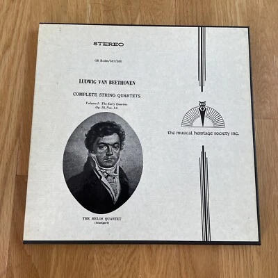 BEETHOVEN COMPLETE STRING QUARTETS, VOL. 1 MHS OT B-386/387/388 3 LPS - Image 1 of 4