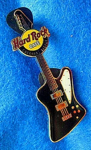 CATANIA WALL MEMORABILIA GUITAR SERIES REVERSE FIREBIRD Hard Rock Cafe PIN LE100 - Picture 1 of 1