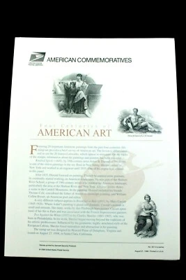#3236 32c American Art Sheet USPS #551 Commemorative Panel ST1485 - Image 1 of 3