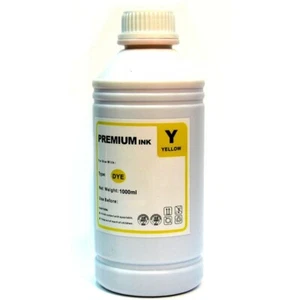 Inchiostro Universale Giallo 1000ml Per Hp Lexmark Canon Brother - Foto 1 di 1