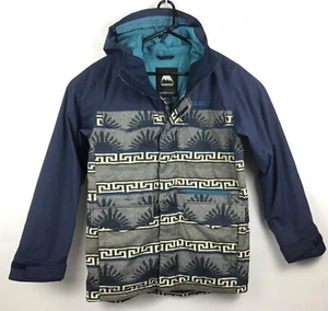 Burton Covert Insulated Snowboard Jacket Men’s Size Medium Blue - Picture 1 of 9