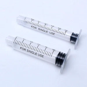 10PCS Syringe No Push Rod Threaded Needles Tubes For EZ Mesotherapy Injector - Picture 1 of 12