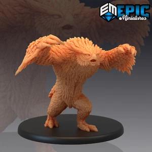 6K Resin 32mm Epic Miniatures Owlbear Hug Attack (Large) for D&D, Role-Play - Picture 1 of 1