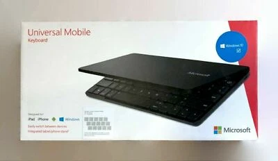 NEW Microsoft Universal Mobile Wired Keyboard for iPad iPhone Android Windows 10 - Image 1 of 4