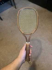 Raqueta de raquetball Montini Gotcha Iraq con agarre de cuero de cobre - Imagen 1 de 5