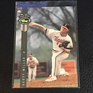 1992 Classic Four Sport Draft Pick Collection Scott Miller #291 - Imagen 1 de 2
