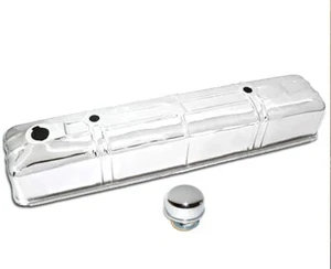 1942 - 1953 Chevy 216 Straight Inline 6 Cylinder Steel Valve Cover + Breather - Picture 1 of 5