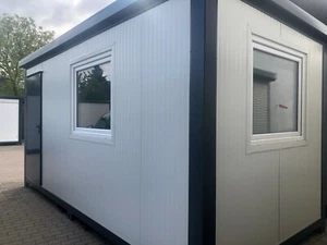 Bürocontainer Wohncontainer Büro Neu Büro Gartenhaus Lager - 5x2,40 Meter - Bild 1 von 12