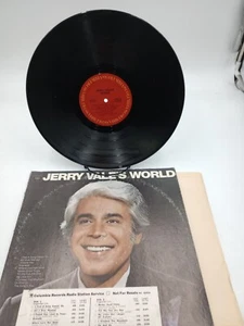 BOX#DG46 Jerry Vale - Jerry Vale's World LP, Album Columbia KC 32454 1974 US - Picture 1 of 8