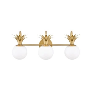 Hinkley Lighting Palma 3 Light Bath Vanity, Heritage Brass - 54153HB - Picture 1 of 1