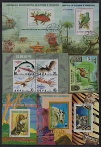 Z101 Thematic miniature sheets - Birds-Animals-Fishes - Photo 1/1