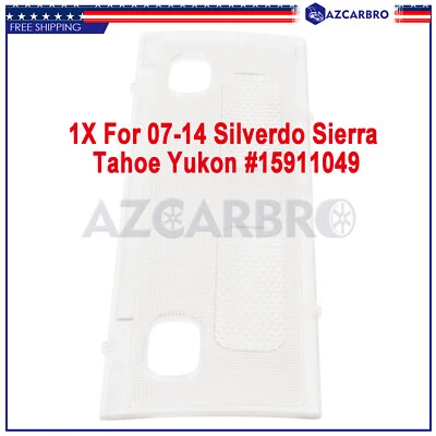 Cubierta de lente transparente para Chevrolet Tahoe Suburban 1500 2007-2013 luz domo 15911049 Foto 1 de 4