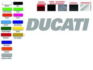 DUCATI SCHRIFTZUG AUFKLEBER (PAAR) - Bild 1 von 1